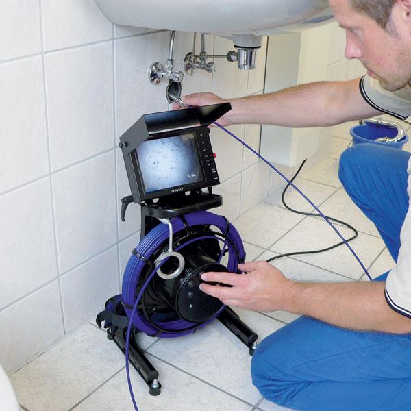 Diagnostic et inspection de canalisations par caméra